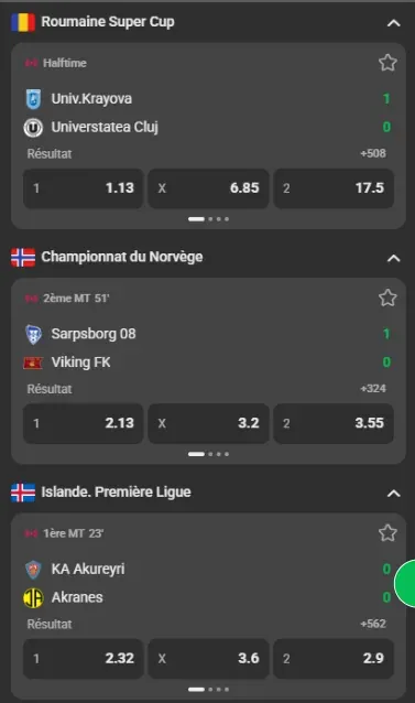 Paris sportifs en direct X10NET — sportsbook FIRST